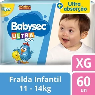 Fralda Infantil Ultrasec Galinha Pintadinha Babysec Gênero Sem Gênero Tamanho Xg