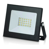 Reflector Led Exterior 30w Proyector Ip65 Intemperie Candela Color De La Carcasa Negro Color De La Luz Blanco Frío