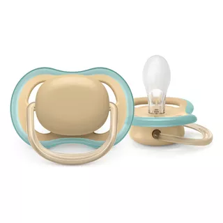 Chupeta Ultra Air Dupla 0-6m Deco Philips Avent Cor Laranja