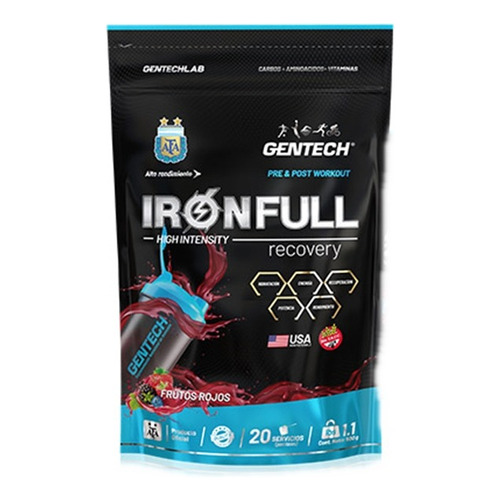 Iron Full X 500 G. Post Workout Recovery Gentech 