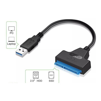 Adaptador Sata Usb 3.0 Para Discos 2,5 Notebook