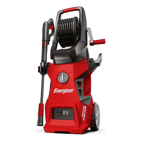 Hidrolavadora Eléctrica Energizer Alta Presion 1800w 2030psi Color Rojo Frecuencia 60 Hz