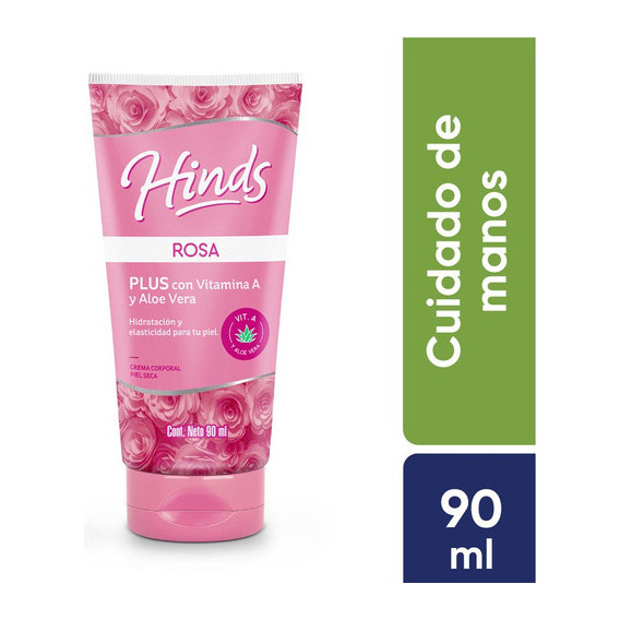  Hinds Crema Corporal Rosa  Plus Manos 90g