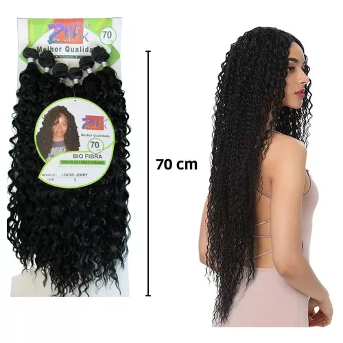 Cabelo Orgânico - Lindona - Bio Fibra - 70cm