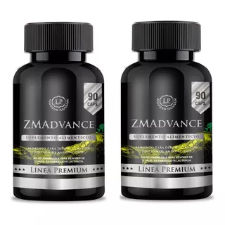 Zm Magnesio+ Triptofano+ Zinc+ B6 Zeo 2x90. Stress / Fatiga Sabor Natural/ 2 Frascos