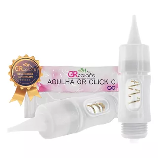 Agulha Gr Colors 1 Ponta Microagulha Fine Kit 10un