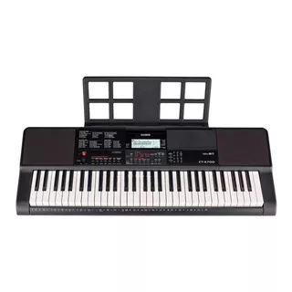 Teclado Musical Casio Portable Ct-x700 61 Teclas Negro