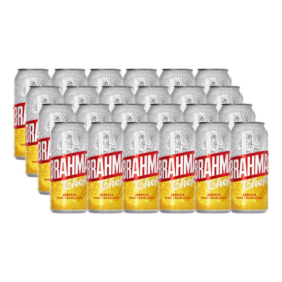 Cerveza Brahma Lata 473 Ml X24