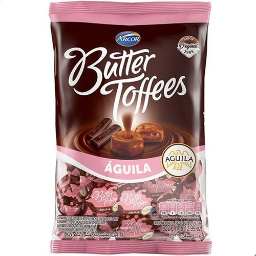 Caramelos Butter Toffees Chocolate Aguila X 822 Gr