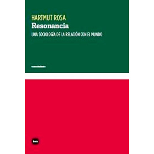 Resonancia - Rosa, Hartmut