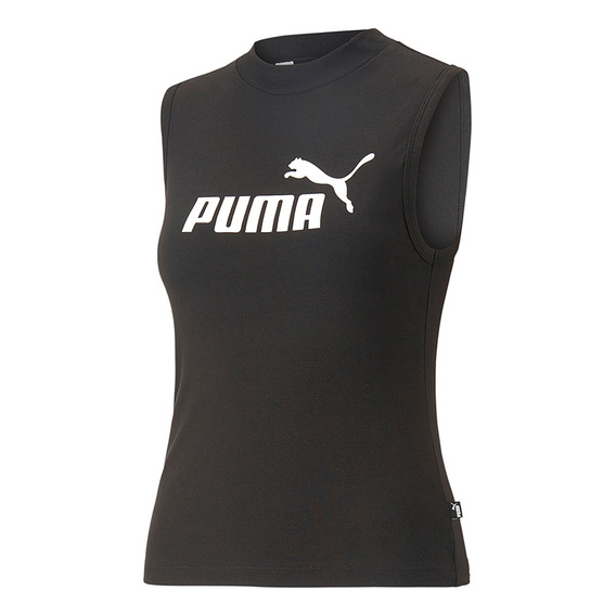 Camiseta Puma Ess Slim Logo Tank W  Mujer - Negro