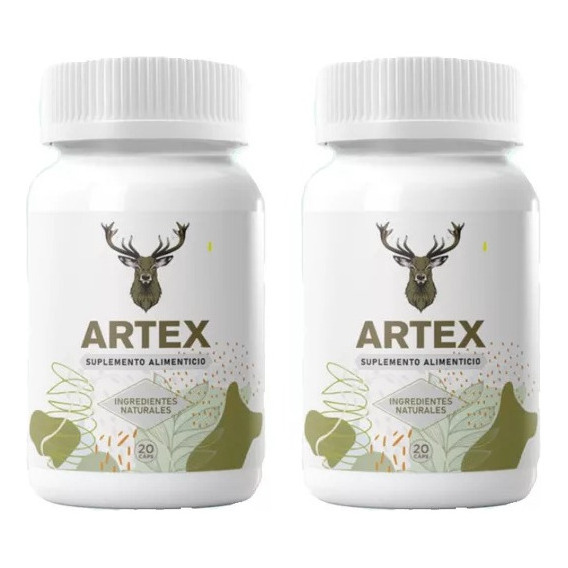 2pack Suplemento Artex Para Dolor Articular 20caps Sfn 2pack