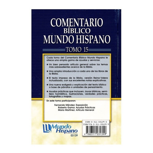 Comentario Biblico Mundo Hispano - Marcos