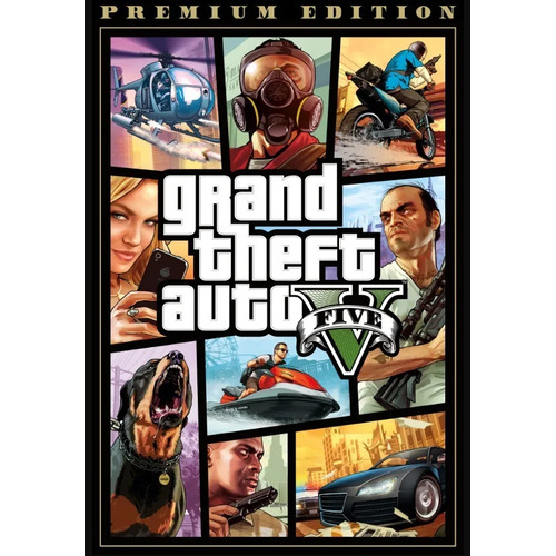 Grand Theft Auto V GTA Premium Edition Rockstar Games PC Digital