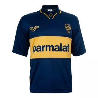 Camiseta Boca Juniors Titular Olan Parmalat - Adulto