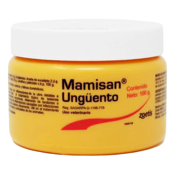 Mamisan 100 Grs Zoetis Pomada Ungüento Nuevo Original