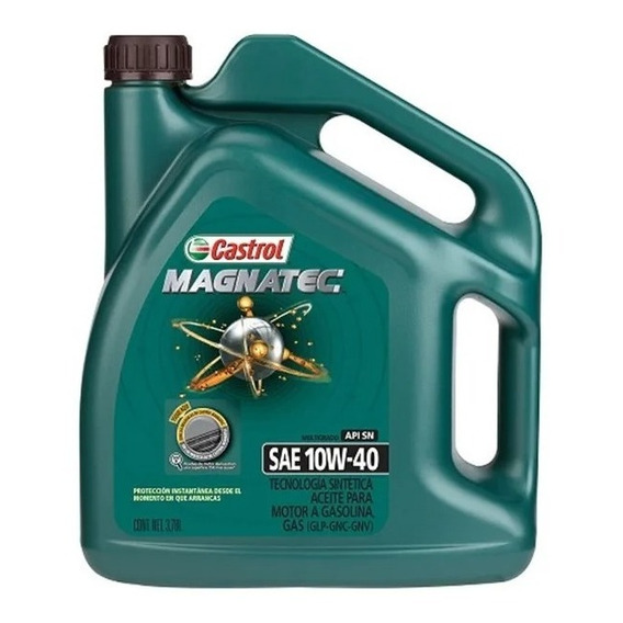 Aceite Castrol 10w40 Magnatec Motor Nafta 1 Galón - Tyt