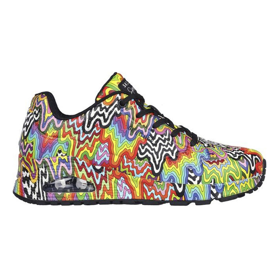 Tenis Skechers Dama Multicolor 177960 Cómodo Ligero Deportiv