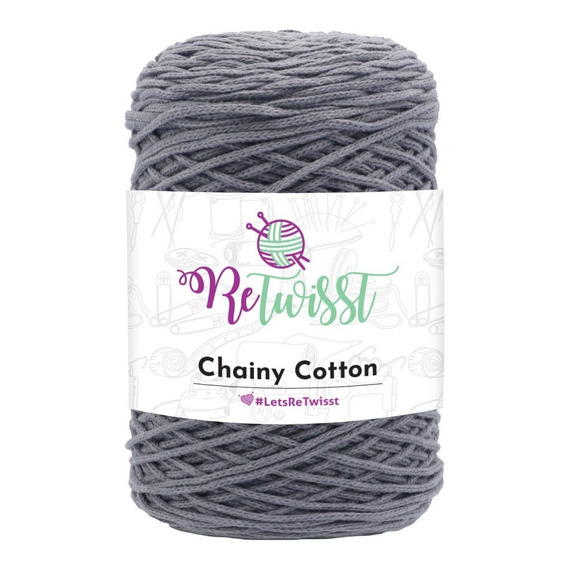 Chainy Cotton Hilo De Macrame Algodón 250 Mts | Retwisst®