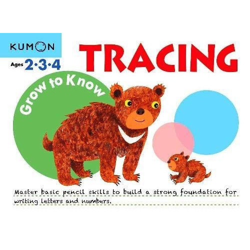 Grow To Know Tracing: Ages 2 3 4, De Publishing Kumon. Editorial Kumon Publishing North America, Inc, Tapa Blanda En Inglés