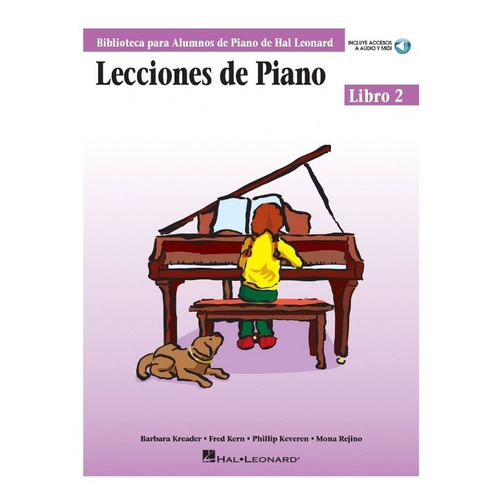 Lecciones De Piano Libro 2 (cd Incluido)