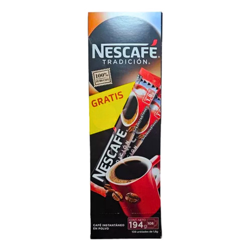 Café - Nescafé Tradición Sachet 96 Unidades