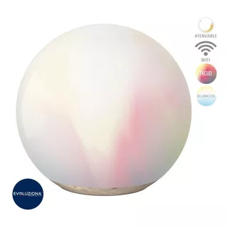 Lámpara De Mesa Inteligente Wifi Colores Alexa Y Google
