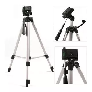 Tripé Para Câmera Retrátil Suporte Celular Bolsa TriPod 330a