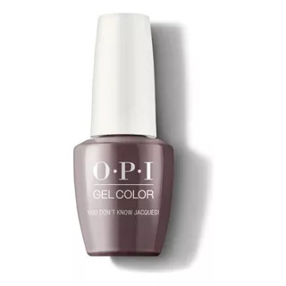Opi Gelcolor You Don´t Know Jacques! Semipermanente - 15ml Color Gris Oscuro