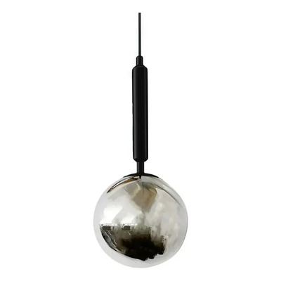  Colgante Pendant Negro Deco Moderno Apto Led E27 Luz Desing Negro