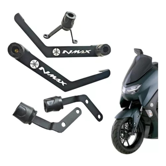 Defensas Sliders N-max Completas Mofle, Piso Y Traseras