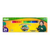 El Mundo De Plastilina De Josue 24 Colores 500gr