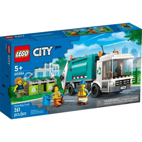 Kit De Construcción Lego City Camión De Reciclaje 60386 3+ Cantidad de piezas 261