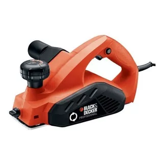 Plaina Elétrica Profissional 3.1/4'' 650w 7698 Black Decker Cor Laranja 220v