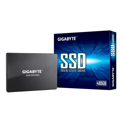 Disco sólido interno Gigabyte GP-GSTFS31480GNTD 480GB negro