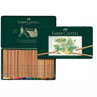 Lápis Faber Castell Pastel Seco Pitt Estojo 36 Cores