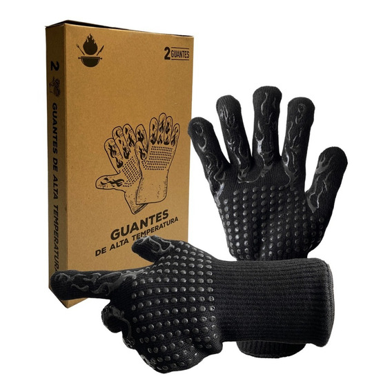 Guantes De Alta Temperatura Para Parrilla Y Horno 2 Unidades