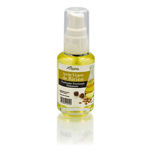 Aceite Virgen De Ricino Para Pelo Y Pestañas Miflora 30ml