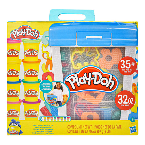 Play Doh Estuche De Creatividad 907g Hasbro Color Multicolor