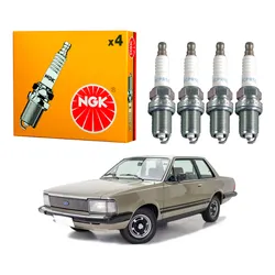  Jogo Velas Ngk Del Rey 1.6 Cht 1985 A 1991