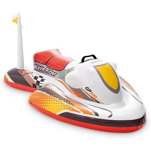 Flotador inflable para piscina con moto acuática Intex 57520 para niños