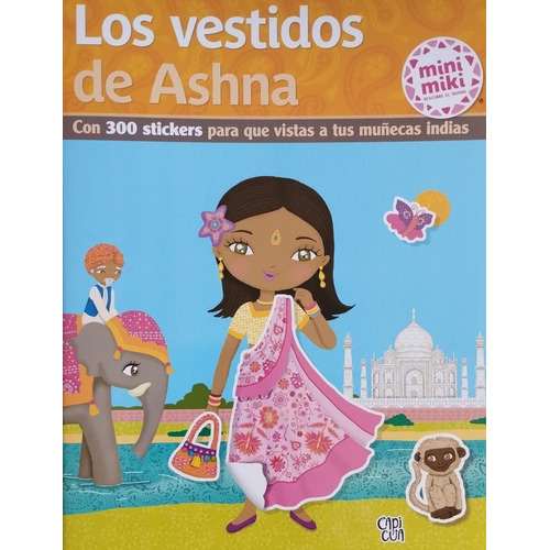 Los Vestidos De Ashna - Libro + Stickers