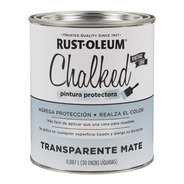 Laca Protectora Transparente Mate Chalked Rust Oleum 0,887 L