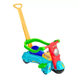 Carrinho Andador Velotrol  Triciclo Colorido Crianças Bebês 