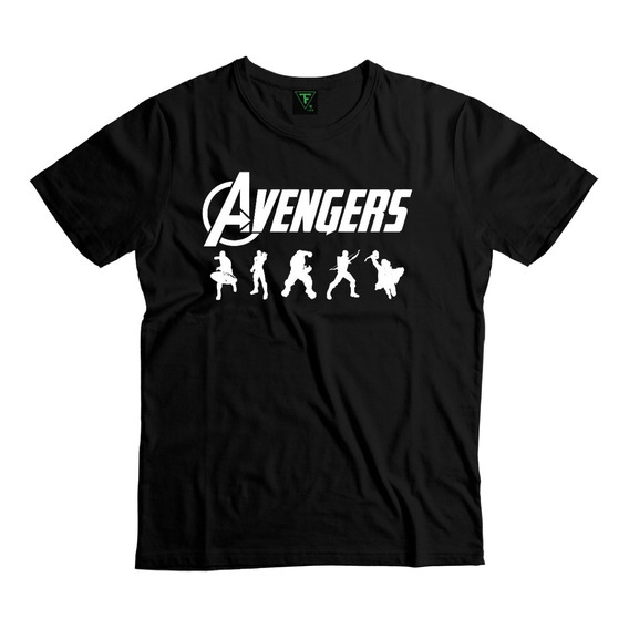 Polera Avengers Marvel Capitán América Hulk Thor Niño Niña