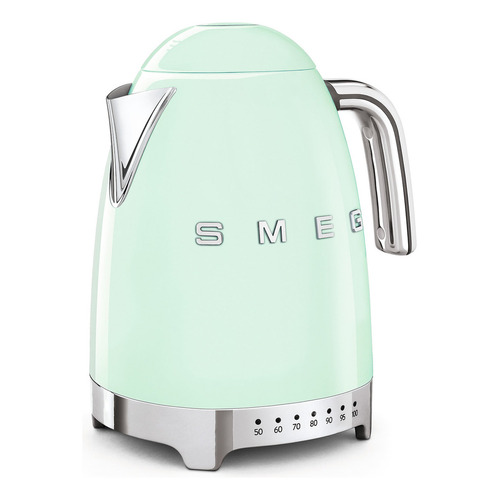 Pava eléctrica Smeg KLF04 50's Retro Style verde agua 220V - 240V 1.7L