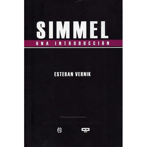 Georg Simmel. Una Introduccion