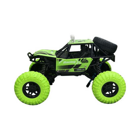 Carro Control Remoto Green Climber Toy Logic Color Verde