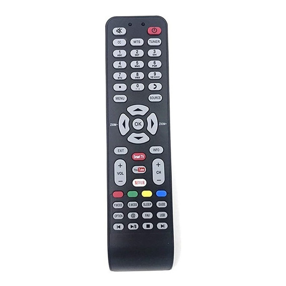 Control Remoto Smart Para Tcl, Hyundai, Daewoo Tecla Netflix