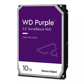 Disco Rígido Interno Western Digital Wd Purple Wd102purz 10tb Roxo